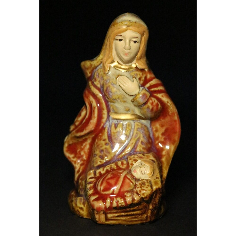 Mother Mary and Baby Jesus figurine, Nativity